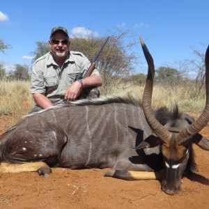 Nyala hunted with Limcroma Safaris