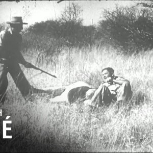 Lion hunting scenes from 1955