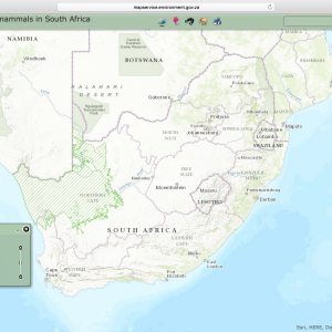 Hartmann Zebra Distribution Map South Africa