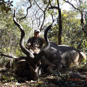 Kudu    taken   Steve Bosang- with   O.M. Wettstein  Safaris