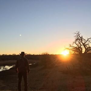 African Sunset with Pro Hunting Safaris
