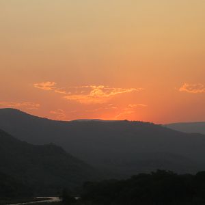 Sunset on a great African adventure