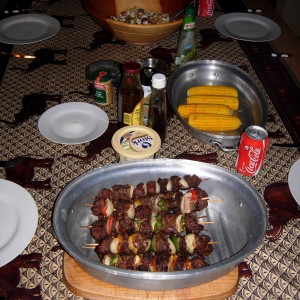 Eland kabobs