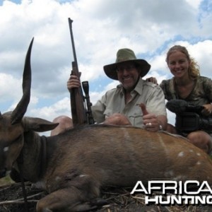 Chobe Bushbuck that was shot in Mozambique