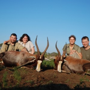 Blesbok hunt in Limpopo RSA - 18 inches