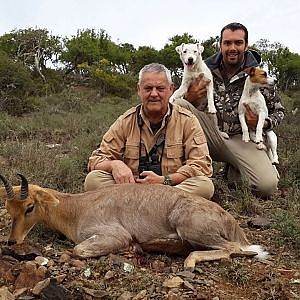 Vaal & Mountain Reedbuck hunt in Eastern Cape with Family Hunting Safaris