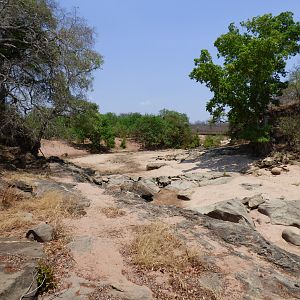 River bed Zimbabwe
