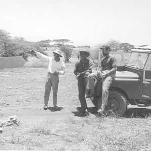 On the way to Ngorongoro Tanzania 1961