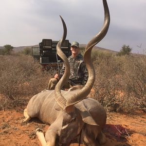 Hunt 58.5" Inch Kudu in Namibia