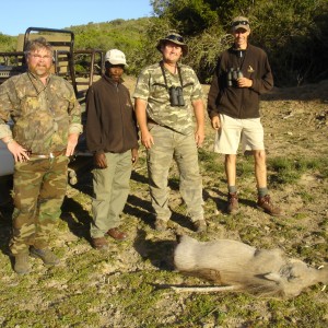 Nduna Crew with Warthog