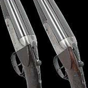 Philip Percival Pair of .450 boxlock ejector rifles by Joseph Lang