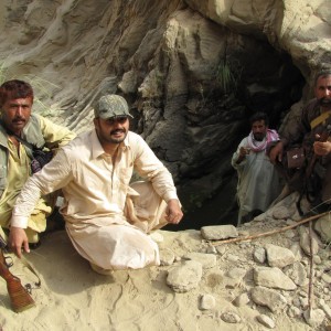 The only drinking water available in Ibex hunt Pakistan