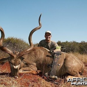 Bowhunt Kudu 59 3/4 on one side and 61 on the other