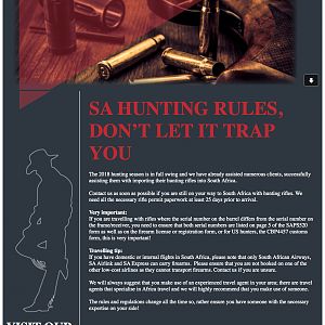 South Africa Hunting Rules Don’t Let It Trap You