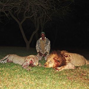 Leopard & Lion Hunt