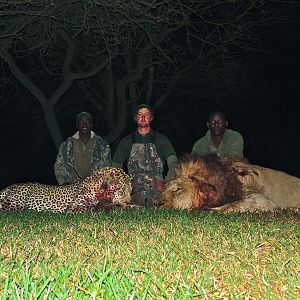 Leopard & Lion Hunting