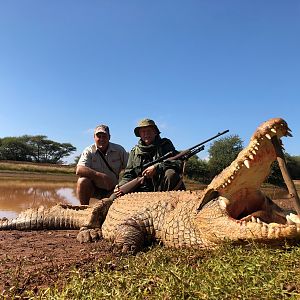 Hunt Crocodile in South Africa