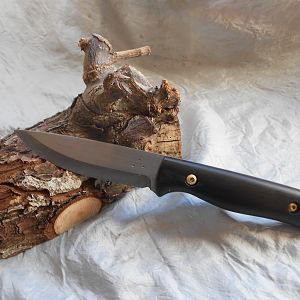 Safari Knife with Buffalo horn handles
