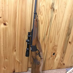 Hunting Rifle with Leupold 1.5-5 Scope in Leupold Low Matte rings