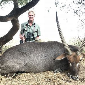 Hunt Waterbuck Zimbabwe