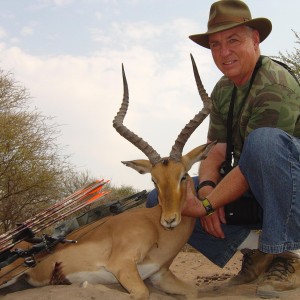 Bowhunting Impala in South Africa