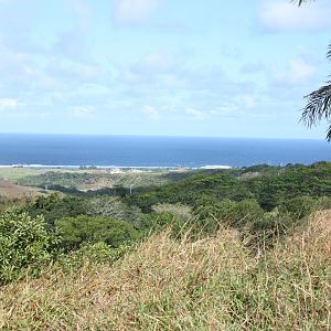 Hunting grounds overlook in Mauritius