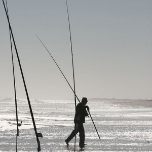 Fishing from the coast