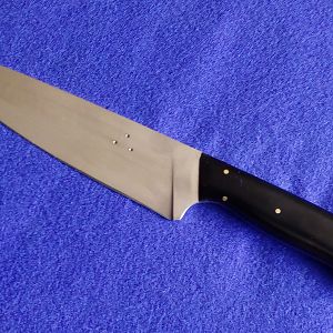 7 Inch Chef Slicer Knife in 12C27 stainless with Paper Micarta handles