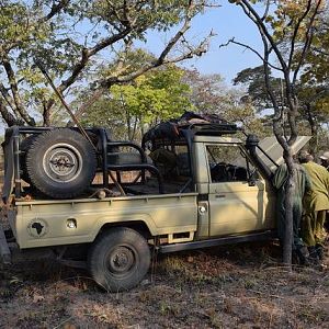 Hunting Vehicle Tanzania