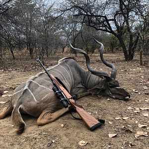 Hunt Kudu in Zambia