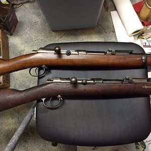 Spandau Turkish 1871/84 Mauser Rifles