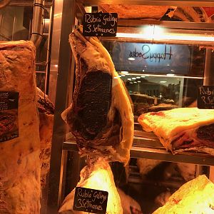 Butcher Shop Barcelona Spain