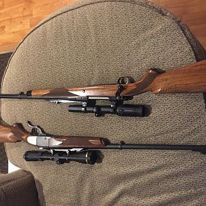 CB Kudu Ruger No 1 in 300 H&H Rifle & Ruger RSM in 416 Rigby Rifle