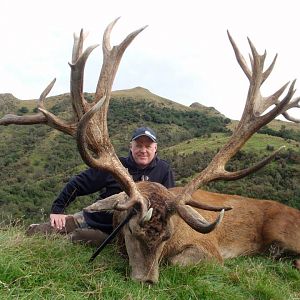 Hunting Red Stag in New Zealand