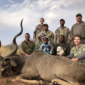 The team getting that Kudu out