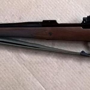 RUGER Hawkeye African (6.5x55) Rifle w/ NEGC Ruger Aperture sight.