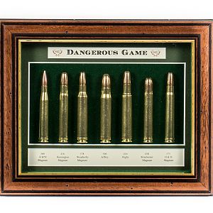 Dangerous Game Cartridge Board from African Sporting Creations