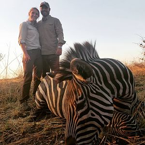 Tanzania Hunting  Burchell's Plain Zebra