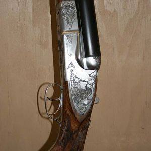 Butch Searcy 4 Gauge Double Rifle