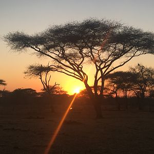 Sunrise in Zimbabwe