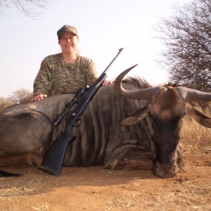 Blue Wildebeest hunt in South Africa