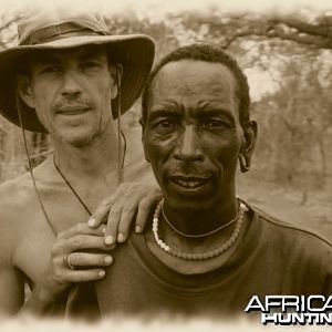 Me and Bawe one of my trackers in Tanzania