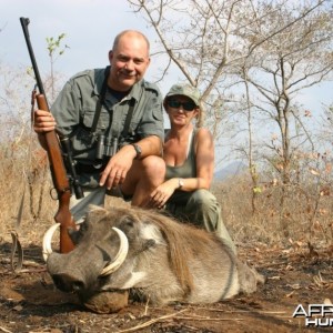 First animal killed on this safari...