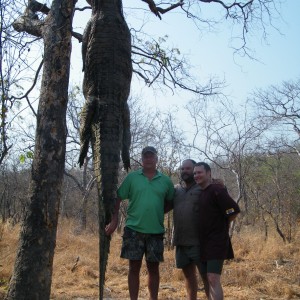 Croc hunt Mozambique