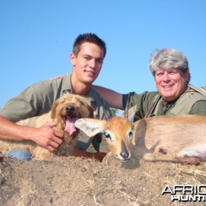 Steenbok hunted in South Africa