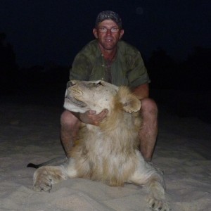 Hunting Lion in Tanzania