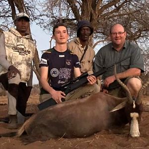 Hunting Blesbok in Namibia