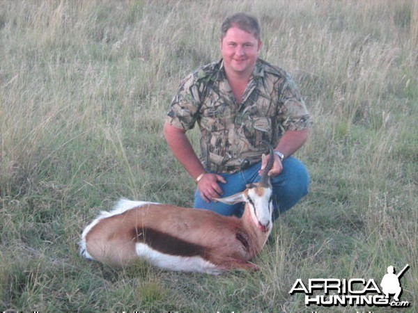 one horn springbok