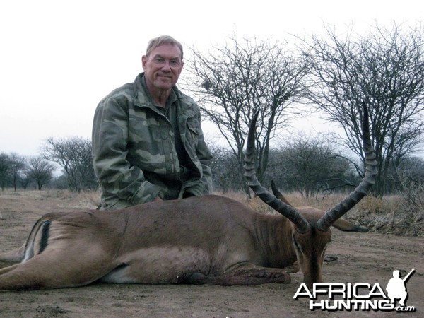 Hunting Impala in Namibia