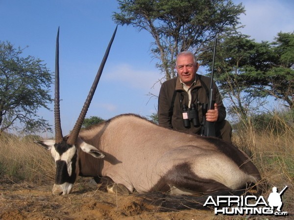 Sergio and his Gemsbuck